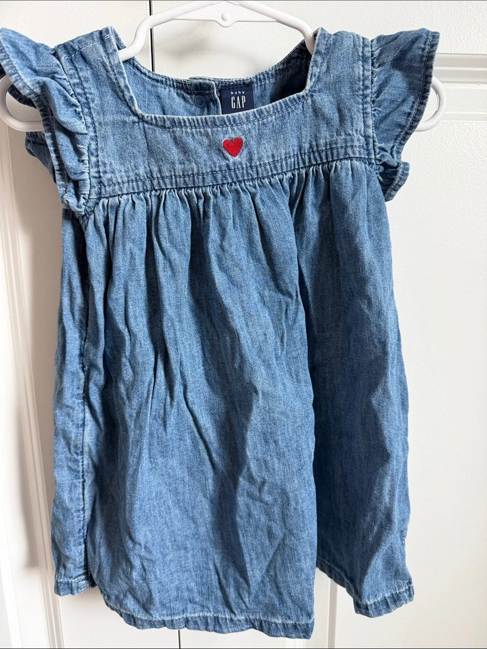 Jean dress baby girl